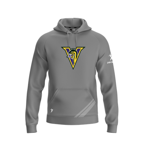 [FOLHSMGY-YXS-LOGO1] Decker Summit Hoodie (Youth XS, Gray, Logo 1)