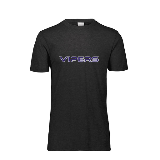[FTSCUBBK-AS-LOGO2] Decker Men's Tri-Blend T-Shirt - Short Sleeve (Adult S, Black, Logo 2)