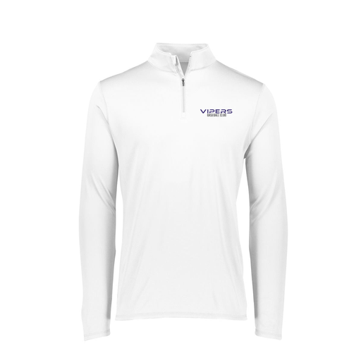 [FTLQFLWH-FAXS-LOGO3] Decker Women's Flex-Lite 1/4 Zip Shirt (Female Adult XS, White, Logo 3)