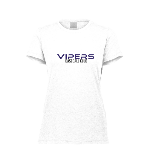 [FTSCUBWH-FAXS-LOGO3] Decker Women's Tri-Blend T-Shirt - Short Sleeve (Female Adult XS, White, Logo 3)