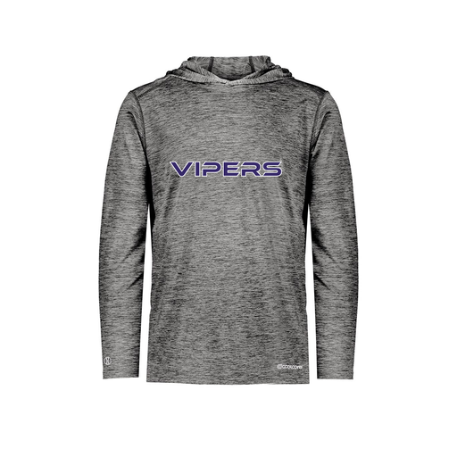 [FOLHCGBK-AS-LOGO2] Decker Men's Charge Hoodie (Adult S, Black, Logo 2)