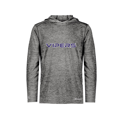 [FOLHCGBK-YS-LOGO2] Decker Youth Charge Hoodie (Youth S, Black, Logo 2)