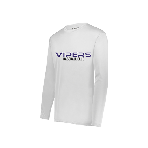 [222822.005.XS-LOGO3] Men's LS Smooth Sport Shirt (Adult XS, White, Logo 3)